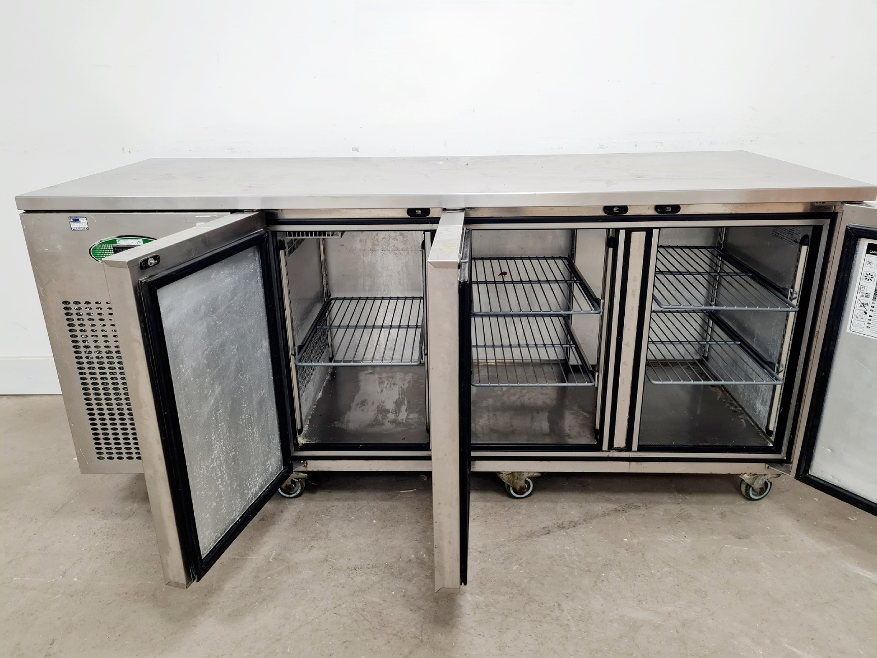 Image of Foster EPRO1/3H 315 Ltr 3 Door Stainless Steel Refrigerated Prep Counter
