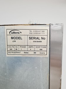 Thumbnail image of Williams LZ16 Catering Freezer Spares/Repair