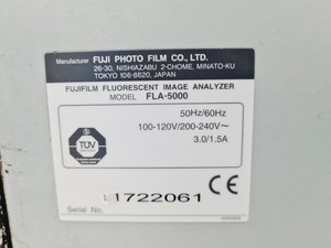 Thumbnail image of Fujifilm Phosphorus Imager FLA5000 With Computer And Plates Lab