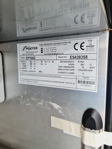 Thumbnail image of Foster Eco Pro G2 Model EP700G Lab Refrigerator W/ Internal Sockets Lab