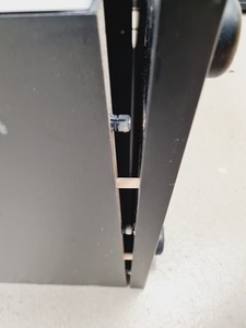 Thumbnail image of 4 x Black & White Locked Cupboards w/ Keys Lab