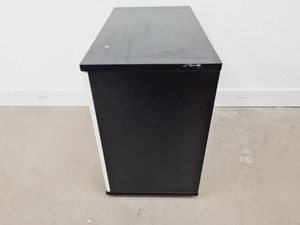 Thumbnail image of 4 x Black & White Locked Cupboards w/ Keys Lab