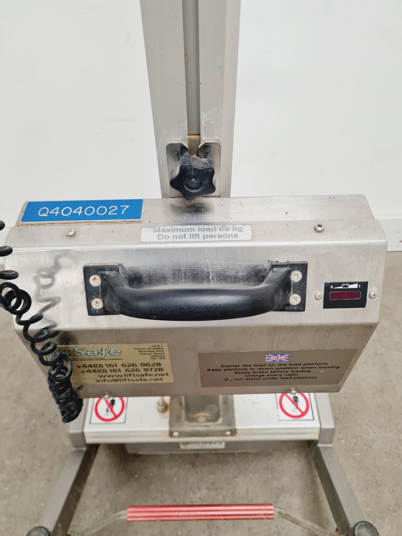Image of LiftSafe 60KG Electric Work Positioner Spares/Repair 