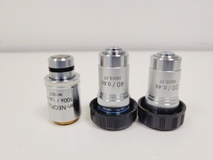 Thumbnail image of Zeiss AxioSkop 2  Microscope w/ 3 x Objectives 20/40/100x Lab