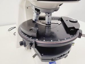 Thumbnail image of Zeiss AxioSkop 2  Microscope w/ 3 x Objectives 20/40/100x Lab