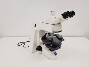 Thumbnail image of Zeiss AxioSkop 2  Microscope w/ 3 x Objectives 20/40/100x Lab