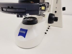 Thumbnail image of Zeiss AxioSkop 2  Microscope w/ 3 x Objectives 20/40/100x Lab