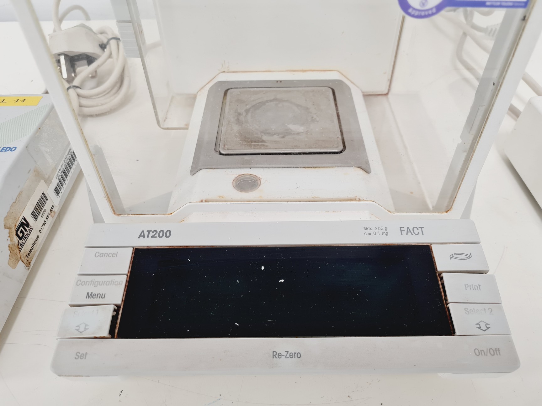 Image of Mettler Toledo AT200 Balance With LC-P45 Printer Spares/Repair Lab