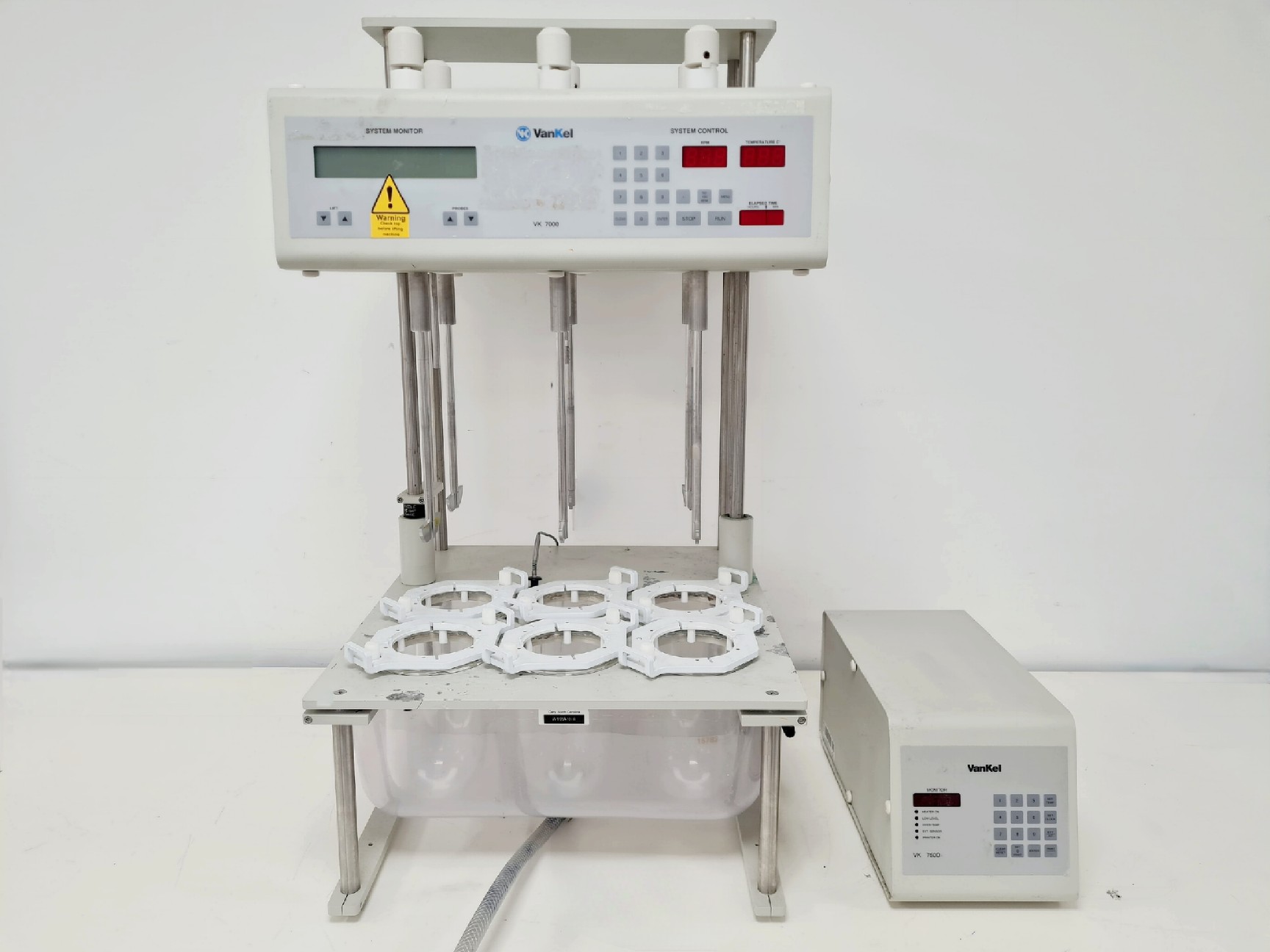 Image of Varian VanKel VK7000 Dissolution Bath System with VK750D Heater Circulator Lab