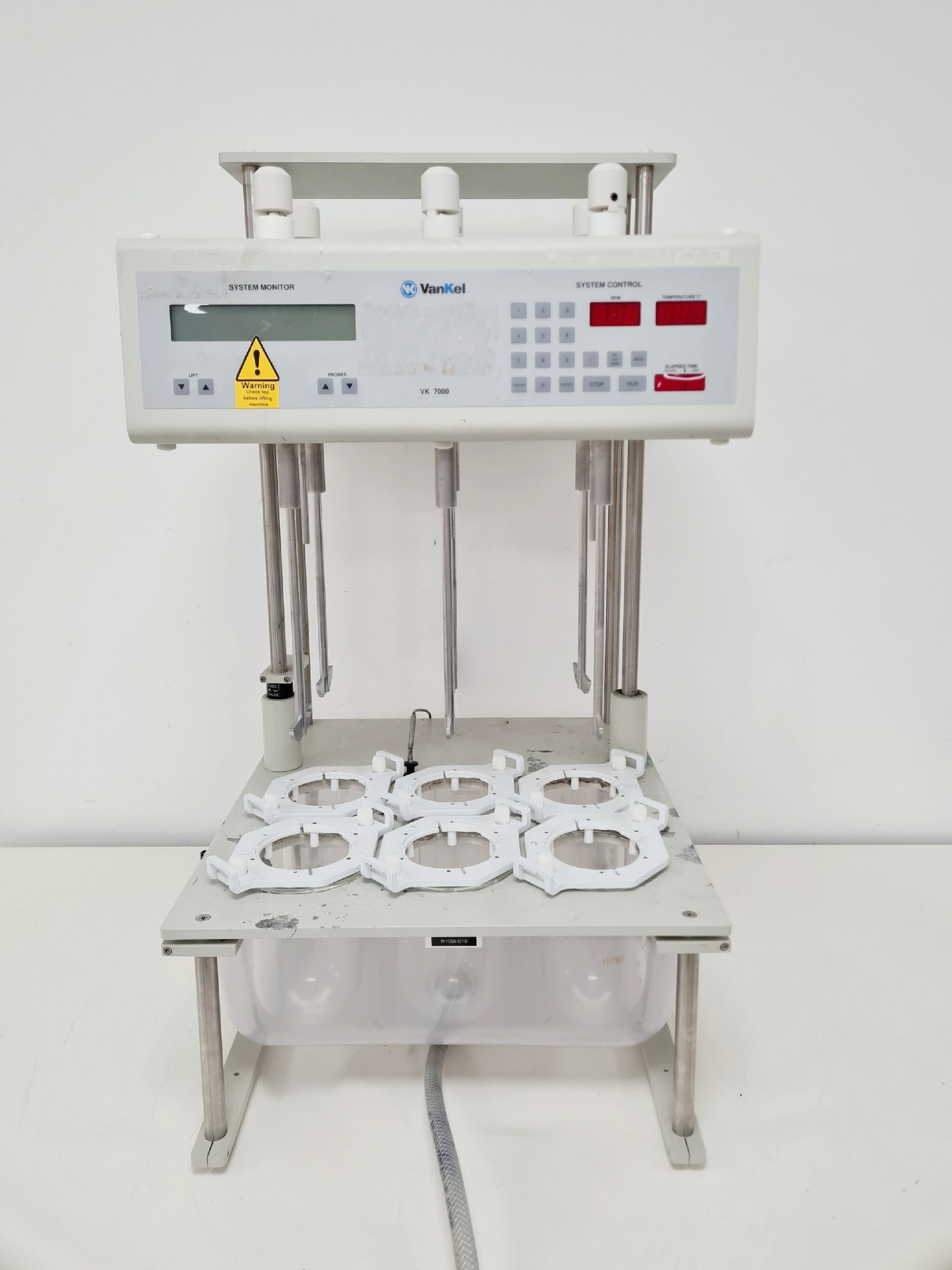 Image of Varian VanKel VK7000 Dissolution Bath System with VK750D Heater Circulator Lab