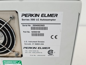 Thumbnail image of Perkin Elmer Series 200 LC Autosampler Lab