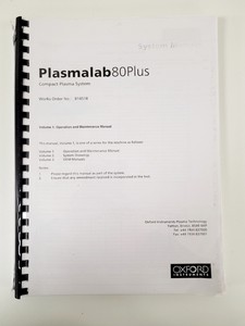 Thumbnail image of Oxford Instruments Plasmalab 80 Plus ICP Reactive Ion Etcher Lab