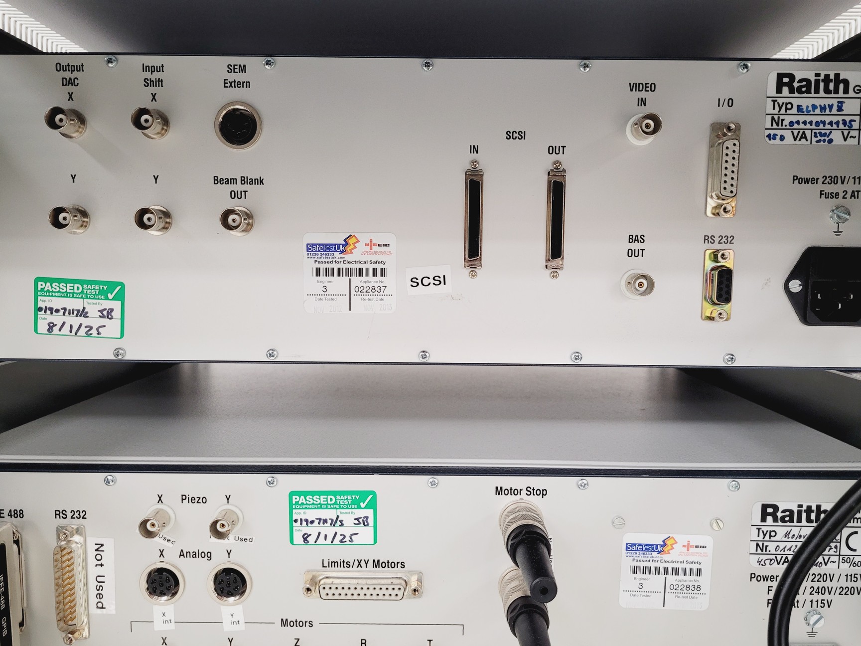 Image of Raith Elphy Plus Pattern Generator System, LaserInterferometer, Elphy Plus, 6514