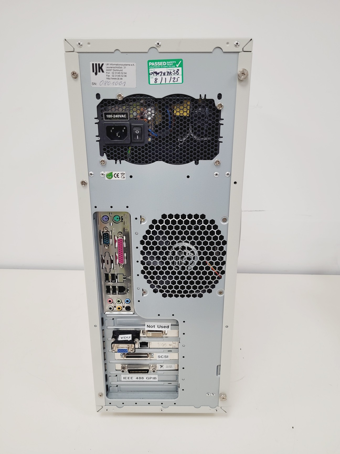 Image of Raith Elphy Plus Pattern Generator System, LaserInterferometer, Elphy Plus, 6514