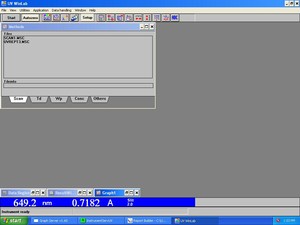 Thumbnail image of Perkin Elmer Lambda 35 UV/Vis Spectrophotometer System Lab