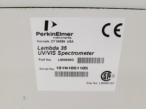 Thumbnail image of Perkin Elmer Lambda 35 UV/Vis Spectrophotometer Lab