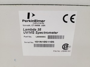Thumbnail image of Perkin Elmer Lambda 35 UV/Vis Spectrophotometer System Lab