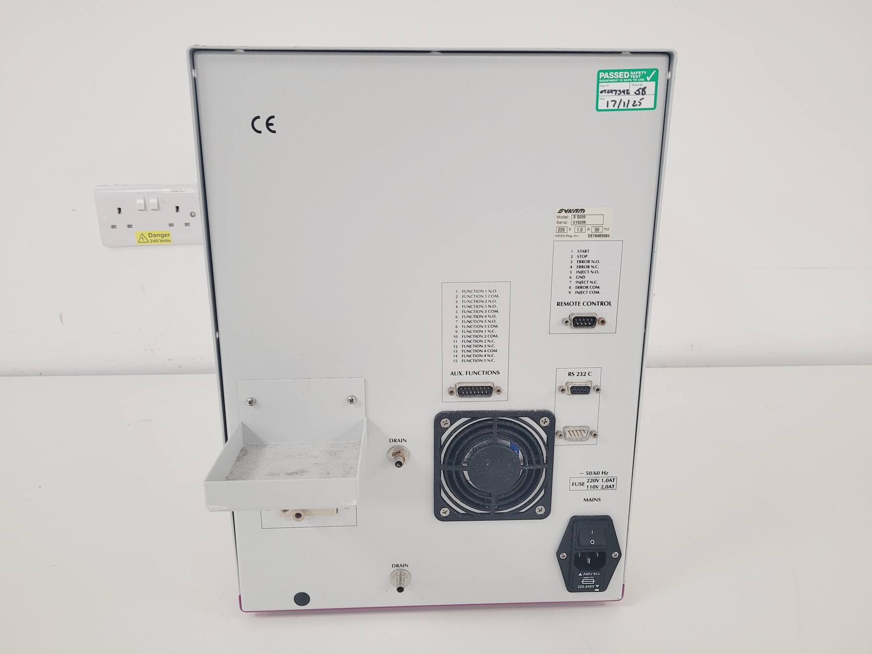 Image of Sykam Chromatography LaserChrom S 5200 Sample Injector Lab