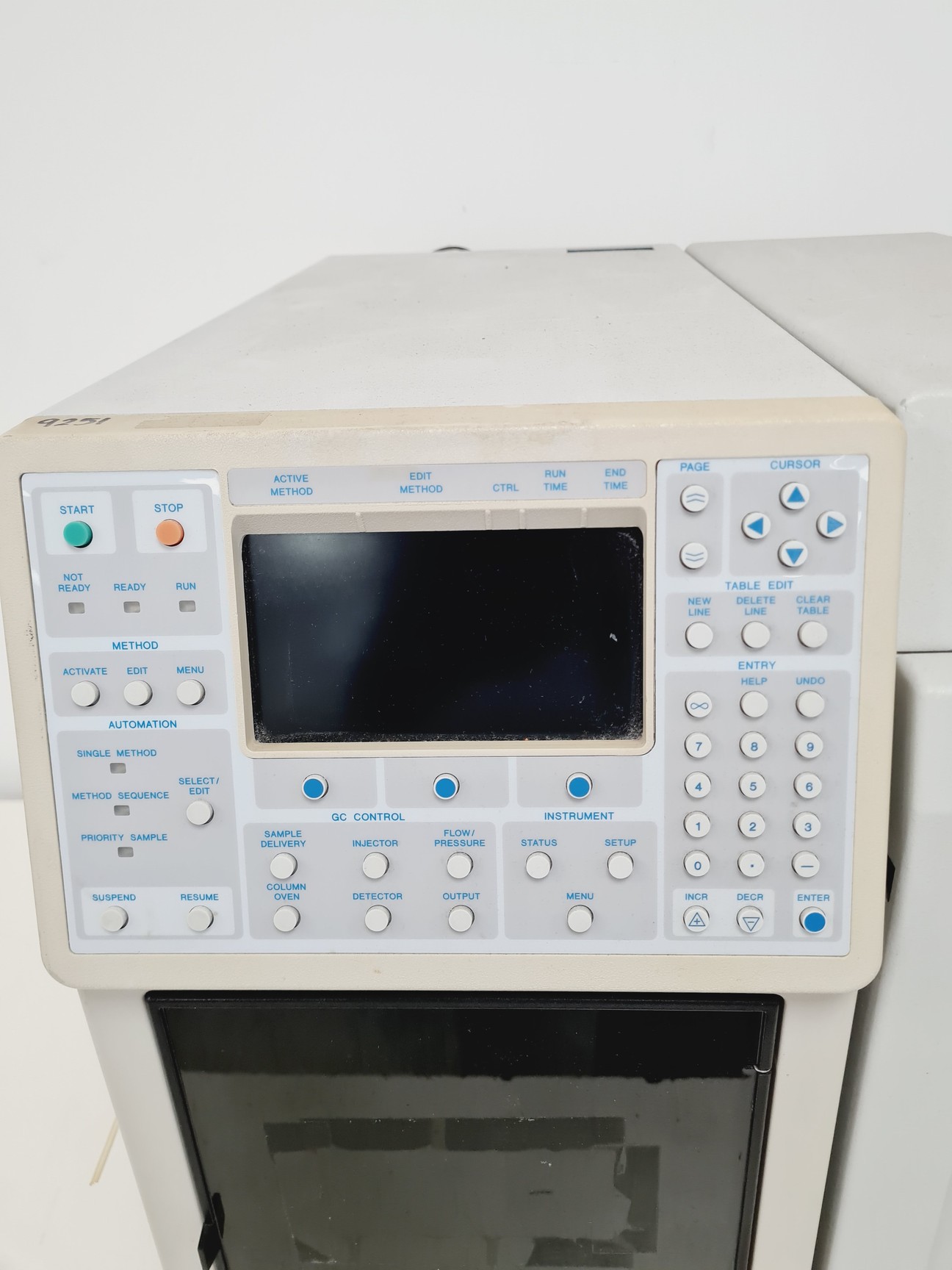 Image of Varian Gas Chromatograph Model - CP-3800 with Autosampler Lab