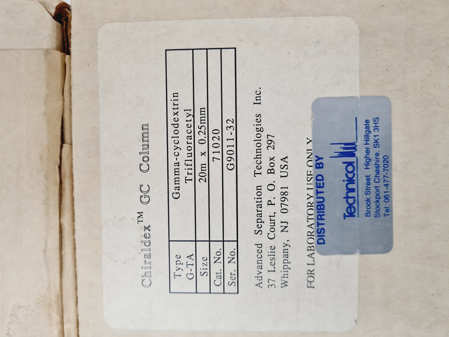 Image of Varian Gas Chromatograph Model - CP-3800 with Autosampler Lab