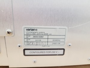 Thumbnail image of Varian Gas Chromatograph  Model - CP-3800