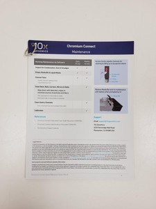 Thumbnail image of 10x Genomics Chromium Connect Single Cell Workflow System Spares/Repairs