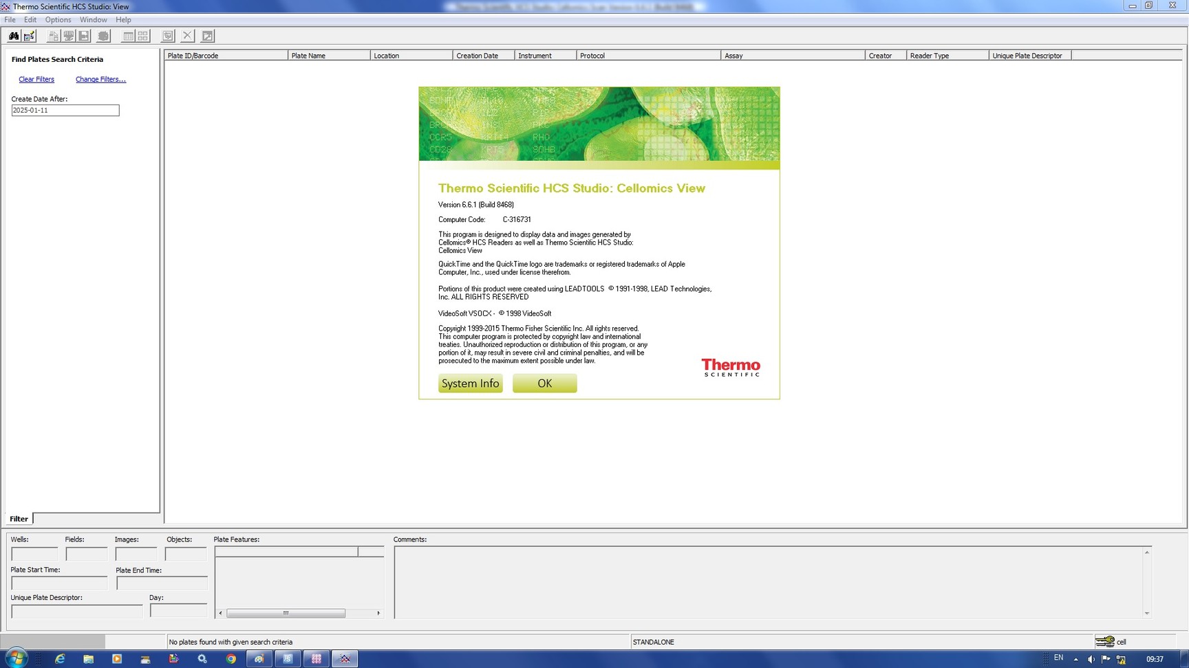Image of Thermo Scientific Cellomics Arrayscan VTI HCS Reader w/ Software & RS Stacker