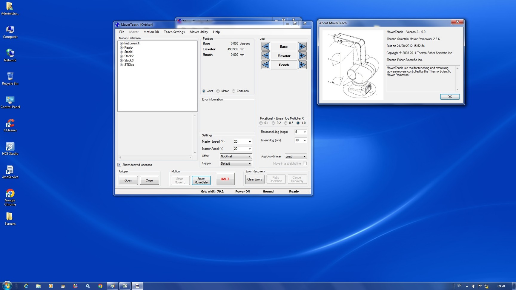 Image of Thermo Scientific Cellomics Arrayscan VTI HCS Reader w/ Software & RS Stacker 