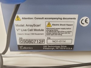 Thumbnail image of Thermo Scientific Cellomics Arrayscan VTI Liquid Handling Module w/ Software Lab