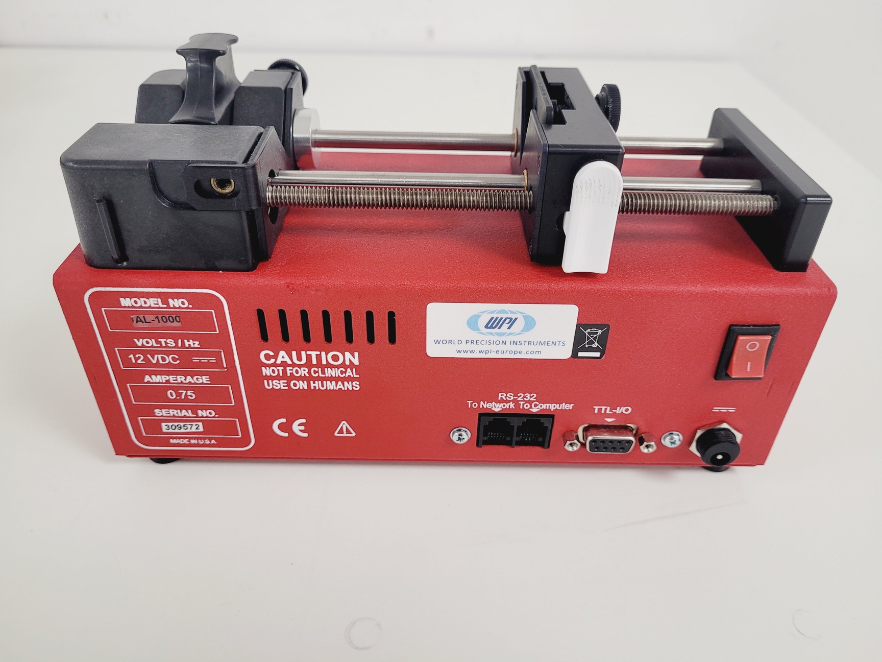 Image of World Precision Instruments AL-1000 Syringe Pump