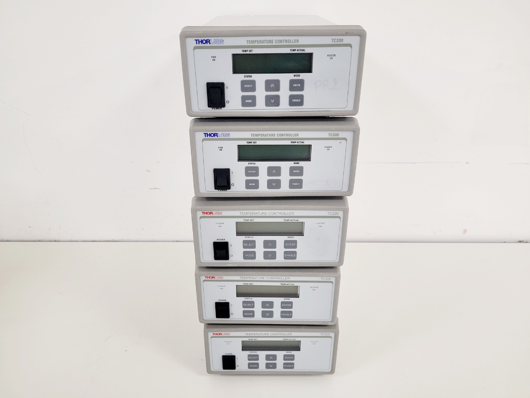 Image of Lot of 5 x Thorlabs TC200 Temperature Controllers