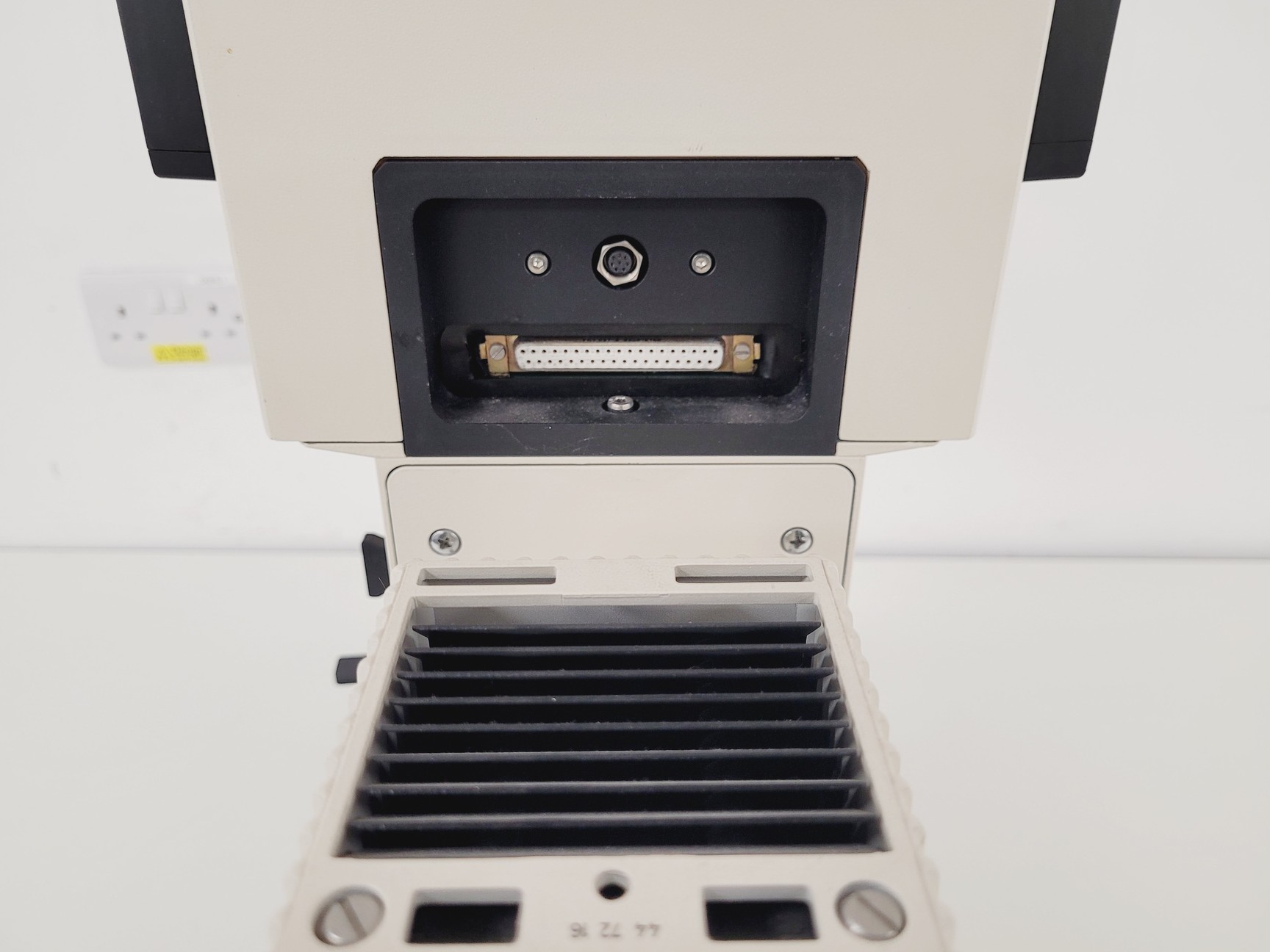 Image of Carl Zeiss Axiophot Microscope Part No. 45 18 87 w/  5 x Zeiss Plan-NEOFLUAR