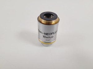 Thumbnail image of Carl Zeiss Axiophot Microscope Part No. 45 18 87 w/  5 x Zeiss Plan-NEOFLUAR