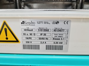 Thumbnail image of Kendro Heraeus HERAcell 150 CO2 Incubator Lab Spares/Repairs