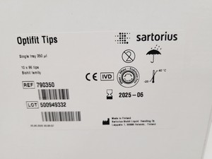 Thumbnail image of Job Lot of Sartorius Filter Tips 15 x Boxes of Tips & 11 Individual Packs