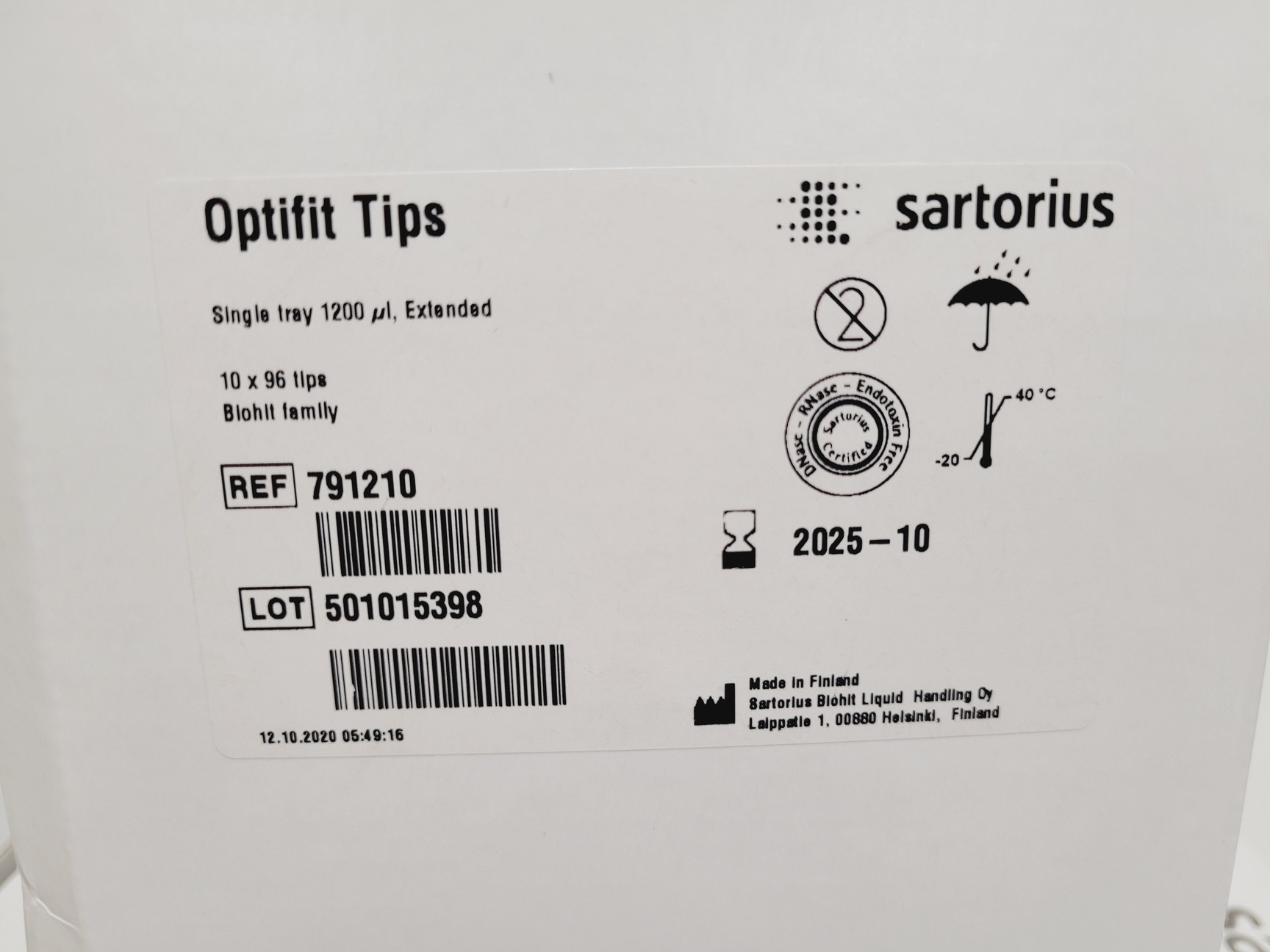 Image of Job Lot of Sartorius Filter Tips 15 x Boxes of Tips & 11 Individual Packs