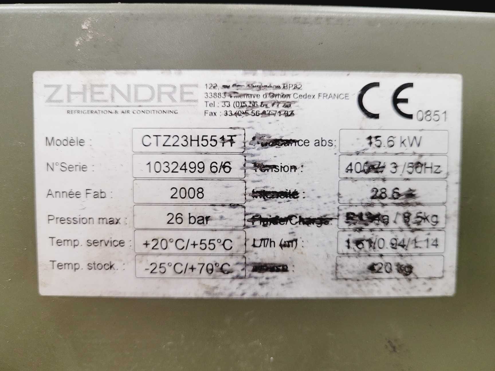 Image of Zhendre CTZ23H55 Refrigeration & Air Conditioning Tent Air Conditioner