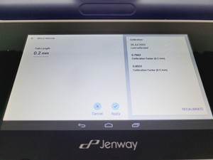 Thumbnail image of Jenway 7415 Nano Micro-Volume Spectrophotometer (2022) Lab