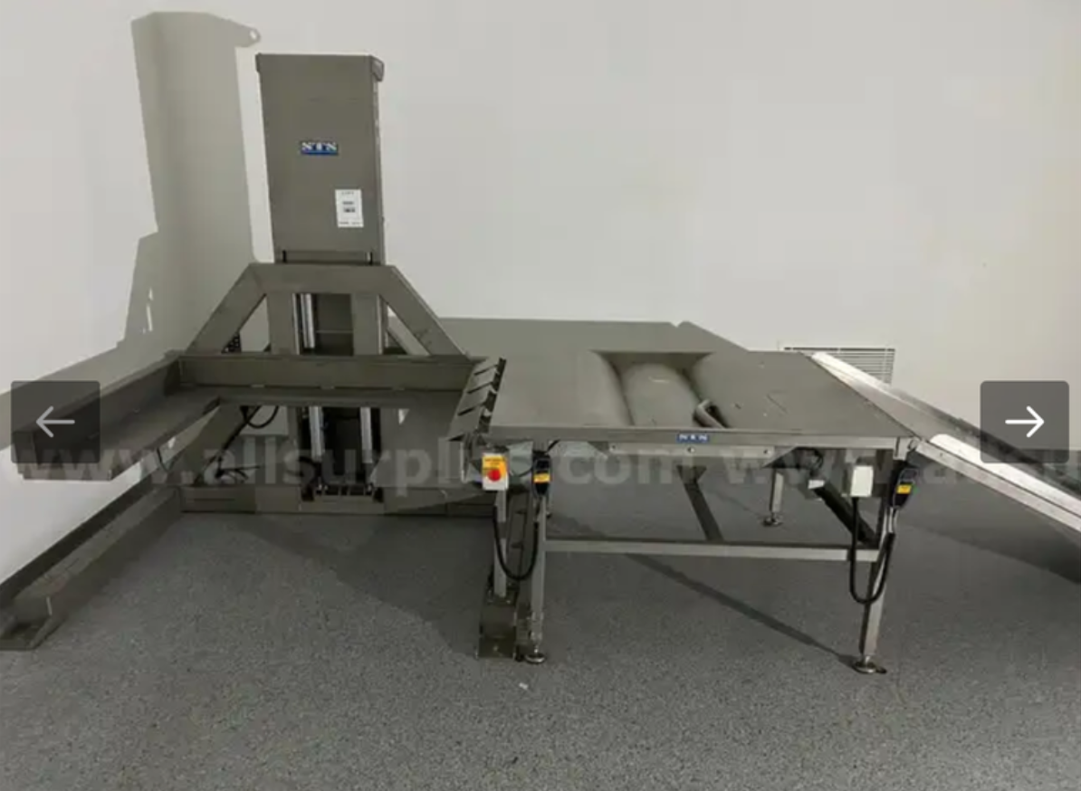 Image of STS Bin Lift System STE01-FFC01-SP-SS Electric & Hydraulic Tipping Station