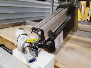 Thumbnail image of STS Bin Lift System STE01-FFC01-SP-SS Electric & Hydraulic Tipping Station