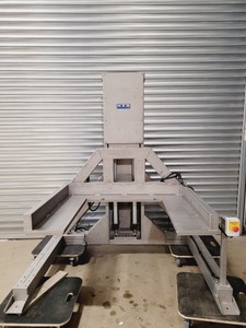 Thumbnail image of STS Bin Lift System STE01-FFC01-SP-SS Electric & Hydraulic Tipping Station