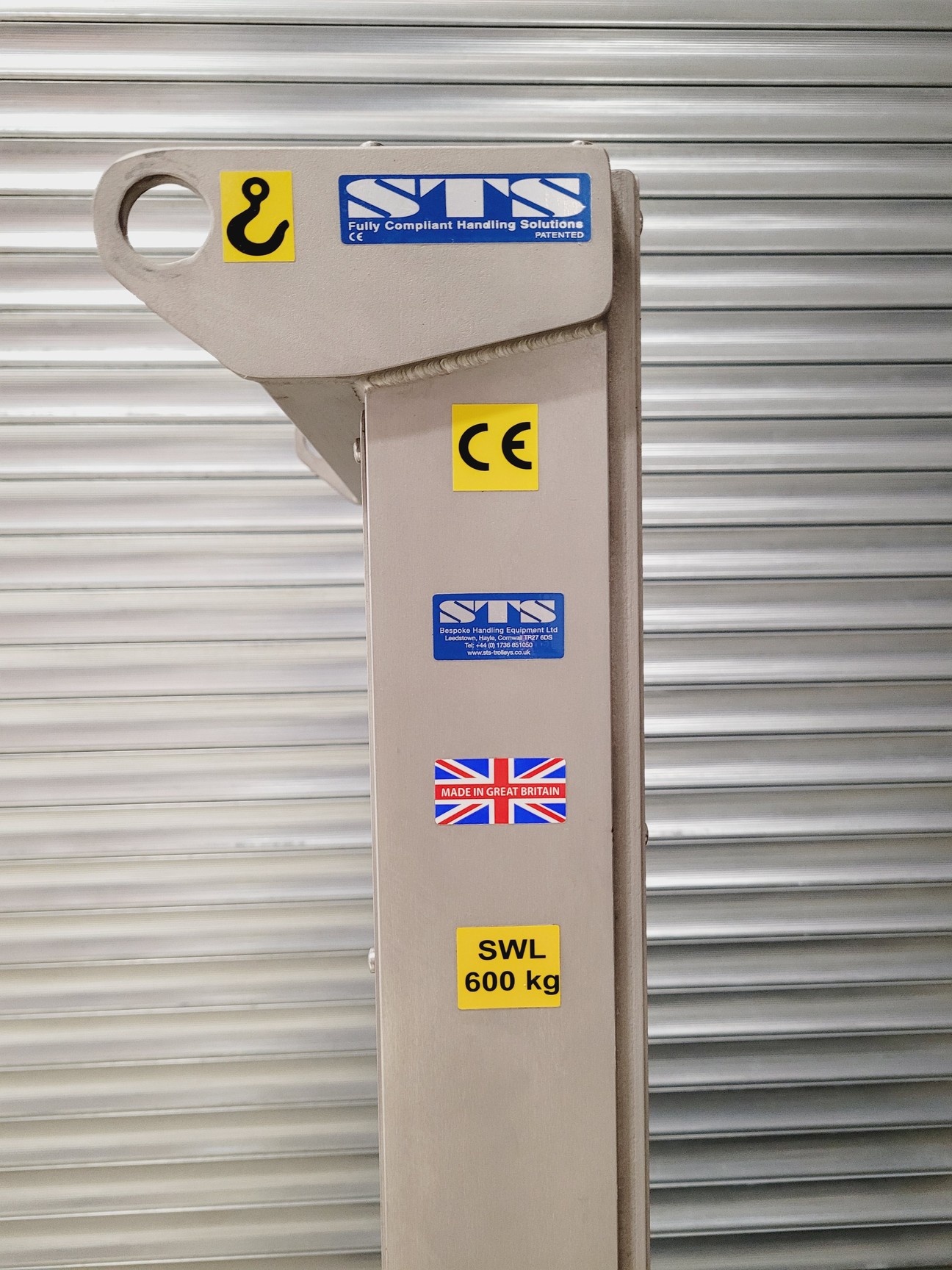 Image of STS Bin Lift System STE01-FFC01-SP-SS Electric & Hydraulic Tipping Station