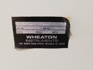 Thumbnail image of Wheaton 753684-D 9 Deck R2P Roller Incubator Spares/Repair Lab