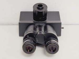 Thumbnail image of Olympus U-SWTR-2 Trinocular Observation Tube w/ 2 x Olympus SWH10X-H/26.5 Lab