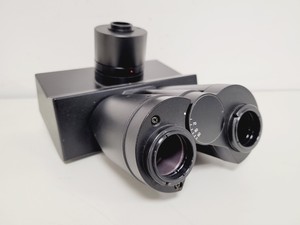 Thumbnail image of Olympus U-SWTR-2 Trinocular Observation Tube w/ 2 x Olympus SWH10X-H/26.5 Lab