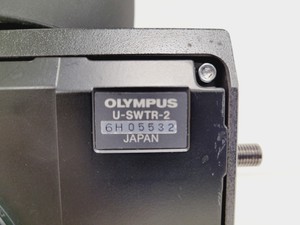 Thumbnail image of Olympus U-SWTR-2 Trinocular Observation Tube w/ 2 x Olympus SWH10X-H/26.5 Lab