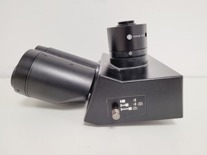 Thumbnail image of Olympus U-SWTR-2 Trinocular Observation Tube w/ 2 x Olympus SWH10X-H/26.5 Lab