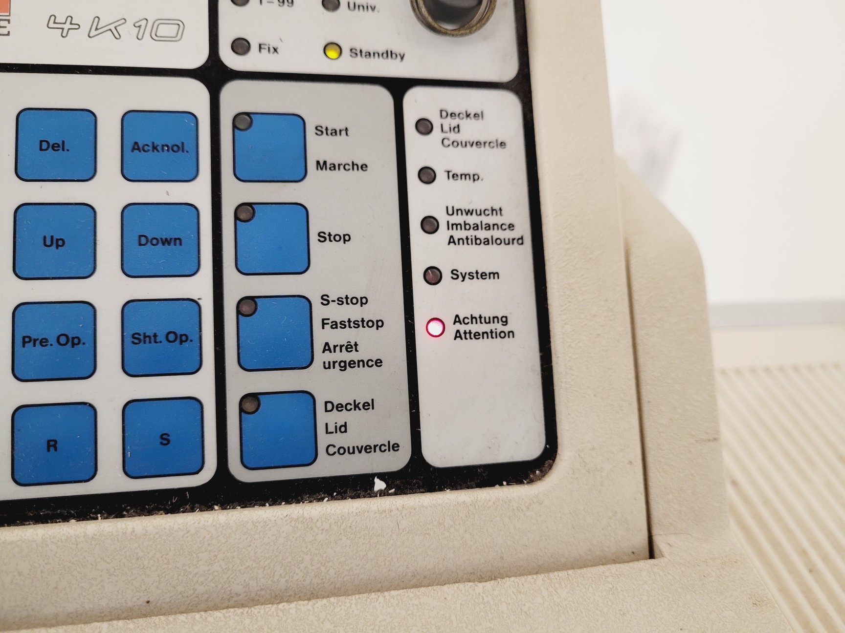 Image of Sigma 4K10 Refrigerated Centrifuge w/ Sigma 1140 Rotor Spares/Repair Lab