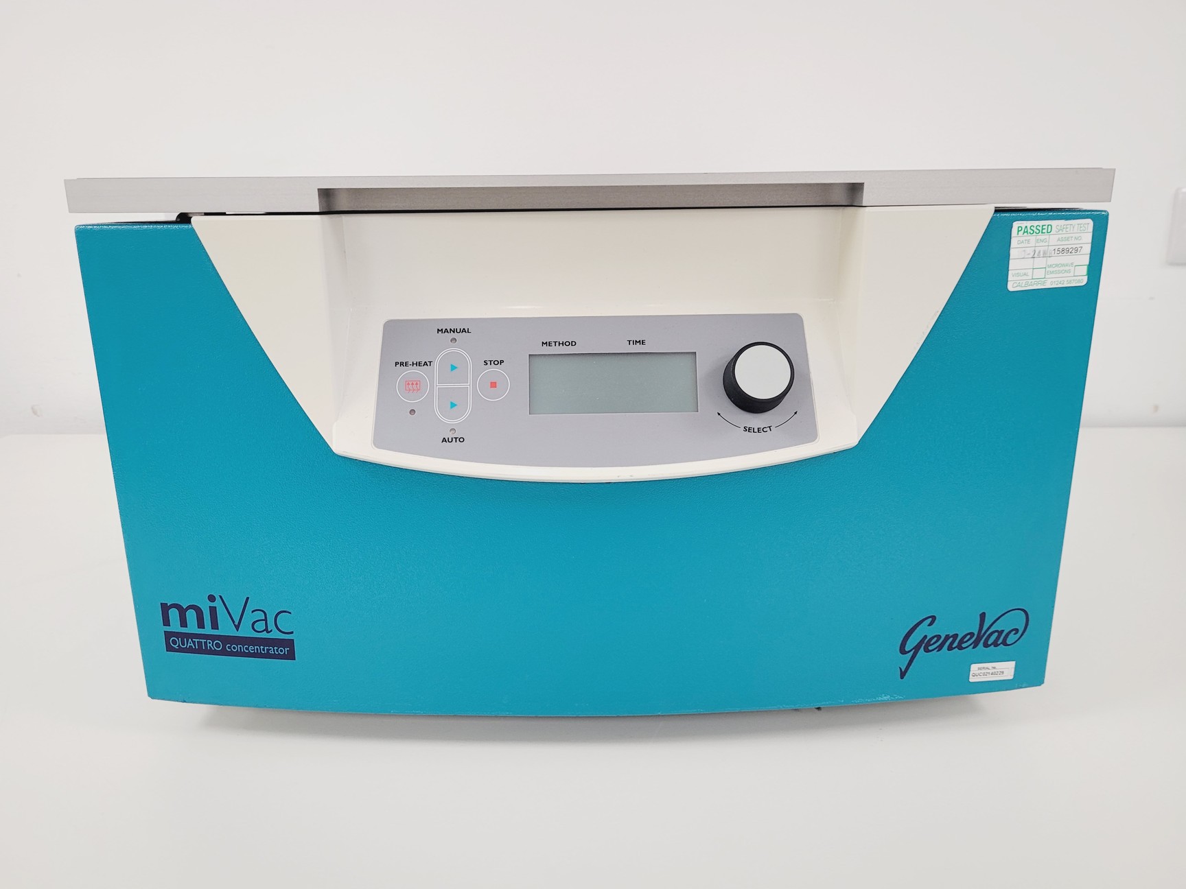 Image of GeneVac MiVac Quattro Concentrator, Duo Pump, Speed Trap & Controller System Lab