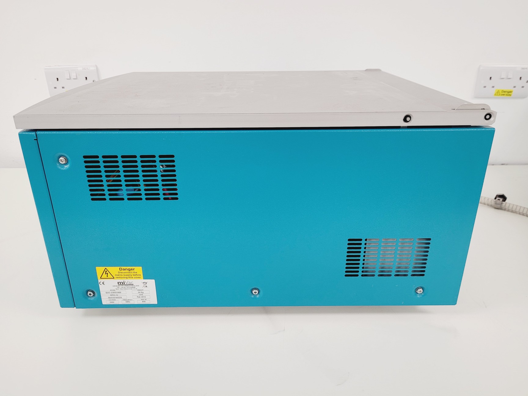 Image of GeneVac MiVac Quattro Concentrator, Duo Pump, Speed Trap & Controller System Lab